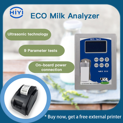 Ultrasonik Teknoloji Ekolojik Süt Analizörü, Keçi Sütü Testörü 5-10 ml