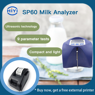 5-10 ml Sp60 Laktoscan Süt Analizörü Mini Ph / İletilebilirlik Konsantre Taşınabilir Ultrasonik