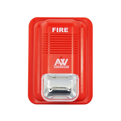 CSS2166 Adreslenebilir Yangın Alarm Paneli 100 dB Konvansiyonel Yangın Alarm Korna Strobe