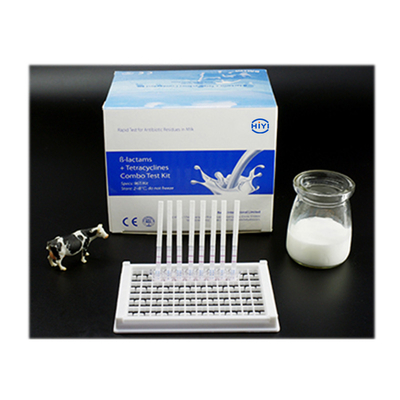 Beta-Laktam+Tetrasiklin Kombo Test Şeridi Süt ve Süt Ürünlerinde İki Tip Antibiyotik Kalıntısını Tespit Etmek İçin 7-10 Dakika Hızlı